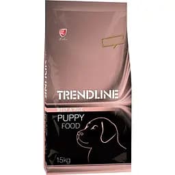 Сухий корм для цуценят Trendline з яловичою та рисом 15 кг