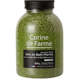 Морська сіль для ванн Corine de Farme алое вера 1.3 кг