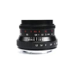 Об'єктив 7Artisans 35mm F1.2 II для Fuji FX Mount, Чорний