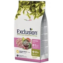 Корм Exclusion Puppy Chicken Medium Breed для цуценят середніх порід із куркою 3 кг