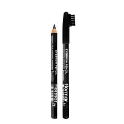 Карандаш для бровей Flormar Eyebrow Pencil, №404 Черный