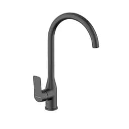 Смеситель для кухни Imprese Kucera black matt f03403410AA Черный матовый