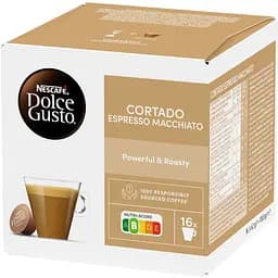 Уцінка. Кава в капсулах NESCAFE Dolce Gusto Cortado Espresso Macchiato 100.8 г - мініатюра 3