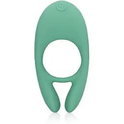 Кільце ерекційне Loveline Pointed Cock Ring 10.7 см (зелений)