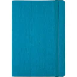 Блокнот діловий Buromax Color Tunes А5 96 арк. в лінійку обкладинка штучна шкіра бірюзовий (BM.295200-06)