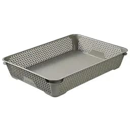 Ящик для зберігання Keeeper mini basket А-4, 36.5х27х7 см сіро-коричневий (371.3)