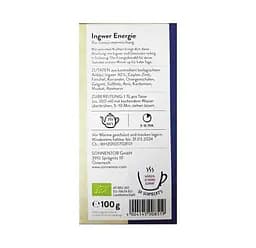 Чай трав'яний Sonnentor Ginger Energy органічний 100 г - мініатюра 2