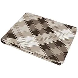 Простирадло на резинці Iris Home Brok, 200х160х25 см, ранфорс, кавове (svt-2000022311427)