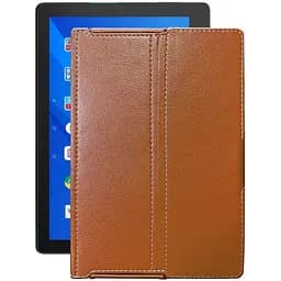 Чехол StatusCASE из экокожи для планшета Lenovo Tab E10 TB-X104L Коричневый