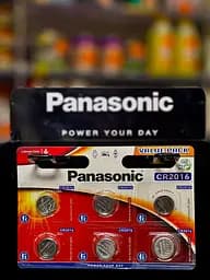 Батарейка літієва PANASONIC CR-2016 3 V 1х6 шт.