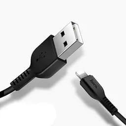 Кабель Hoco X20 Pisces Cable USB to Lightning 2,4A 3m Black