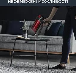 Пилосос бездротовий Rowenta X-Force Flex 12.60 Auto Animal 320 Вт автон. робота до 45 хв НЕРА чорно-червоний - мініатюра 5