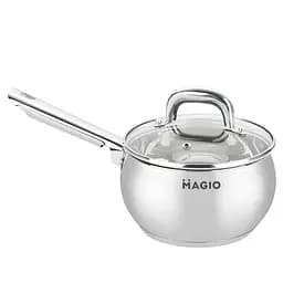 Ковш из нержавеющей стали Magio MG-1203 с крышкой 1.9 л (1203МG)