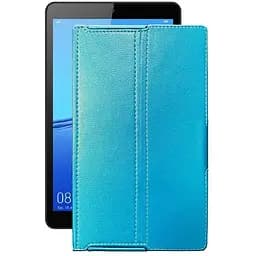 Чехол StatusCASE из экокожи для планшета Huawei MediaPad M5 Lite 8 Голубой