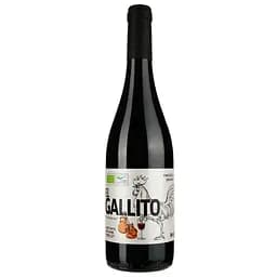 Вино Sal De Fiesta El Gallito Merlot Eco, червоне, сухе, 0,75 л