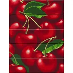 Картина за номерами на дереві Черешня ArtStory 30х40 см кольорова 000169502