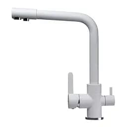Змішувач для кухні під осмос Globus Lux Lazer GLLR-0444-7-WHITE (19240) - мініатюра 2