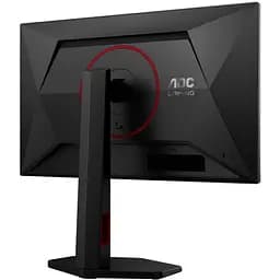 TFT 23.8" AOC 24G4ZR, Fast IPS, 260Гц, 2xHDMI, DP, HAS, Pivot, чорно-червоний - мініатюра 5