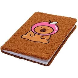 Блокнот А5 ZiBi Capybara 10 Kids Line плюшевий клітинка 80 аркушів (ZB.700024) - мініатюра 8