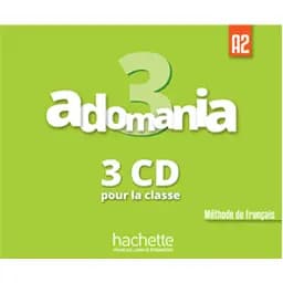 Adomania. Niveau 3 CD audio classe