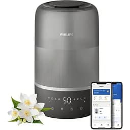 Зволожувач повітря Philips Series 1000 темно-сірий (HU1510/03)