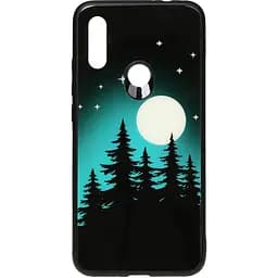 Чохол-накладка Toto Night Light Print Glass Case Xiaomi Redmi 7 Full Moon