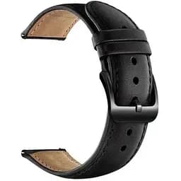 Кожаный ремешок Primo для часов Xiaomi Amazfit GTR 47 мм Black