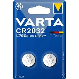 Батарейка Varta CR2032 литиевая 3V 2 шт.