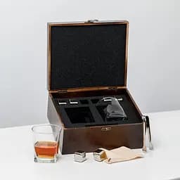 Подарунковий набір Whiskey Stones "Сталевий" №2 Baltic - мініатюра 3