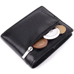 Відмінний затиск із натуральної шкіри ST Leather 22475 чорний - мініатюра 5