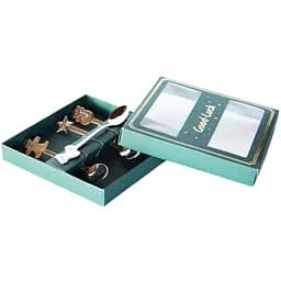  Набор из нержавеющей стали 12.8 см серебро 4 шт. (40250605-6)