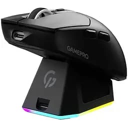 Мишка GamePro Genesis Airmaster Wireless/Bluetooth/USB Black (GM167B)