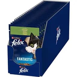 Вологий корм для котів Felix Fantastic з кроликом в желе 85 г - мініатюра 4