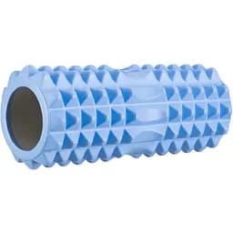 Массажный ролик Gymtek для йоги и фитнеса 33х10.5 см голубой