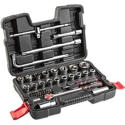 Набор торцевых ключей Top Tools 1/4", 1/2" 47 предметов 38D550