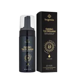 Автозасмага для обличчя і тіла Bogenia Golden Tan Mousse, 150 мл