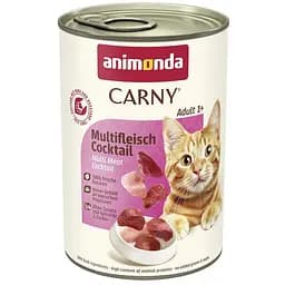 Вологий корм для котів Animonda Carny Adult Multi Meat Cocktail, мультим'ясний коктейль, 400 г