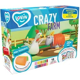 Набор теста для лепки Lovin Crazy Farm 41189