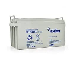 Аккумуляторная батарея AGM MERLION GP-12600M6 12V 60Ah - мініатюра 1