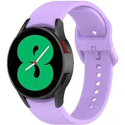 Ремінець DK CDK Silicone Sport Full Light Classic "S" для Samsung Watch FE (R861) 40mm (014843) (viola) - мініатюра 3