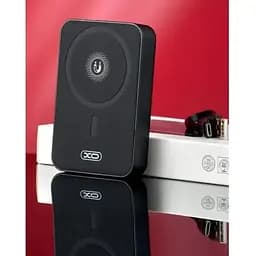 Зовнішній акумулятор XO PR231 magnetic 15W 10000mAh магнітний чорний 6920680851454 - мініатюра 6