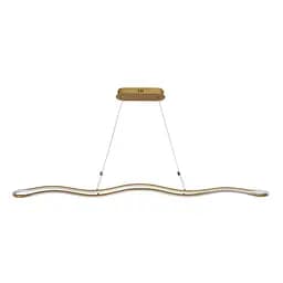 Люстра світлодіодна стельова Світлова Симфонія PJ849 з пультом (Кава)