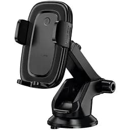 Автодержатель для телефона с БЗП Borofone BH223 Follower push-type wireless fast charging car holdercenter console