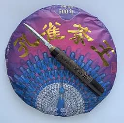 Расчесаный шен пуэр Королевский Павлин 400 грамм 2022 года