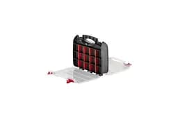 Органайзер для зберігання дрібних деталей з ручкою Intertool BX-4004 12.5" 2-в-1 320 х 260 х 80 мм - мініатюра 5