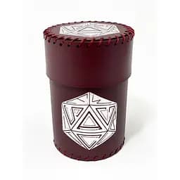 Настільна гра Планета Ігор Чаша для кубиків D20 (бургунді) (Dice cup D20 burgundy) (pi-dc006)