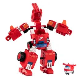 Конструктор-трансформер Small Blocks 2в1 Buildable Transforming Vehicle Джетт (Jett) Super Wings det0018330 - мініатюра 2