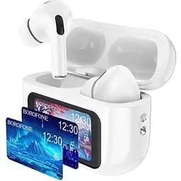 Навушники Borofone TWS бездротові BW76 Brocade true wireless ANC noise білі