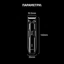 Тример Enchen Body Hair Trimmer Spark 3 Black - мініатюра 10