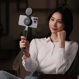 Тримач телефона Ulanzi MA60 Foldable Magnetic Phone Tripod (Pink) - мініатюра 8